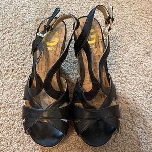 G by Guess platform heels